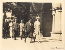 Sir Harry & Lady Lauder Group Photo Brisbane Undated 3