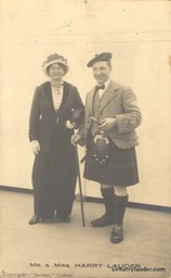 Sir Harry & Lady Lauder "Sarony" Sydney PC Undated