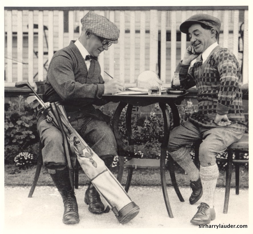 Sir Harry & Little Tich From Betty Lauder Hamilton Undated