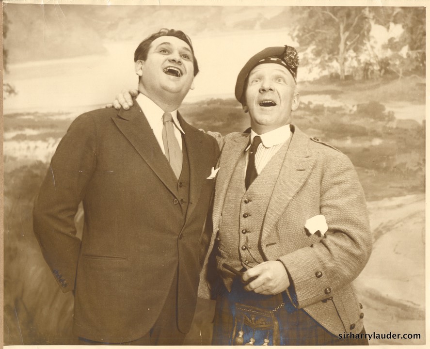 Sir Harry & Met Opera Singer Mario Chamlee Dated 1928 