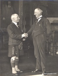 Sir Harry & NY Gov. Al Smith 1924**