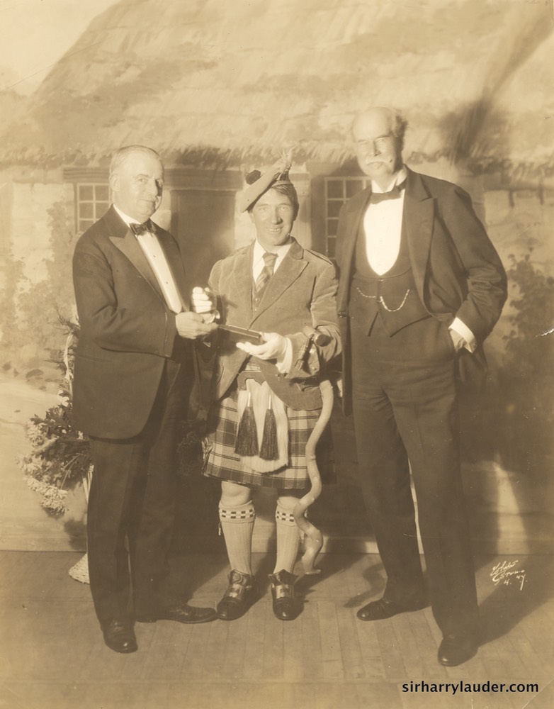 Sir Harry & Sir Thomas Lipton With Unidentified Undated