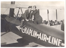 Sir Harry & Syd Chaplin Verso Date Stamped 1954