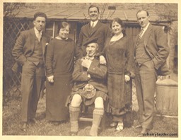 Sir Harry and Lady Lauder Group Photo Undated