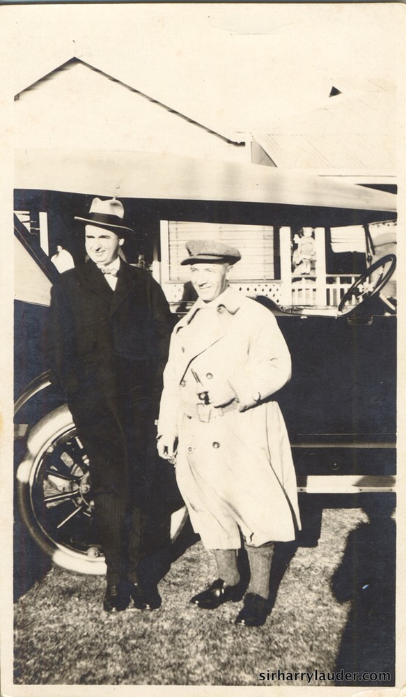 Sir Harry and Unidentified Man Australia Verso Our Day Out In Cleveland 