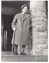Sir Harry at Lauder Ha' in 1946