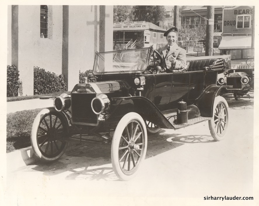 Sir Harry In 1914 Model T Ford** 