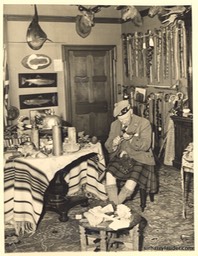 Sir Harry In Curio Room Lauder Ha' 1944