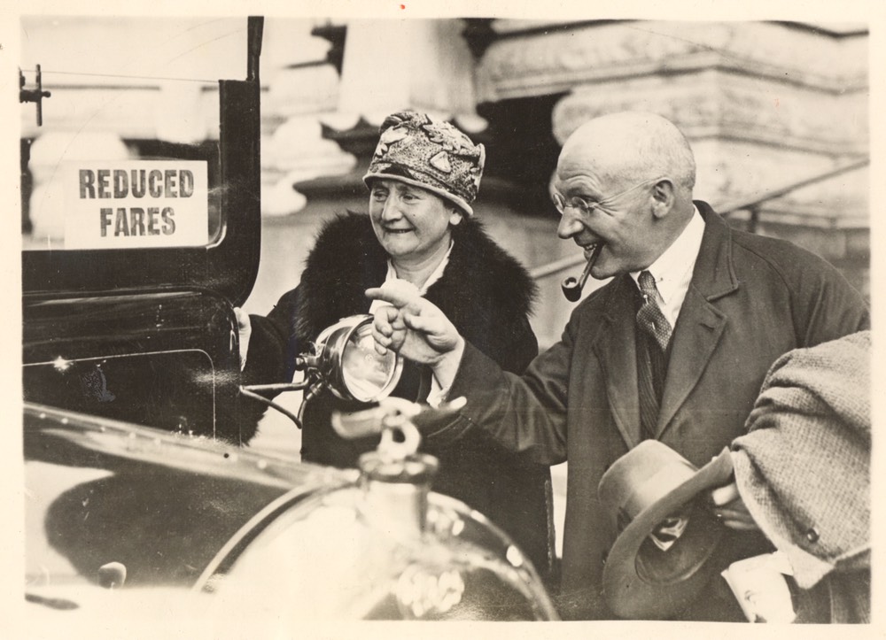 Sir Harry Lady Lauder Waterloo London May 11 1927