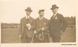 Sir Harry Lauder Col. Walter Scott Photo 1