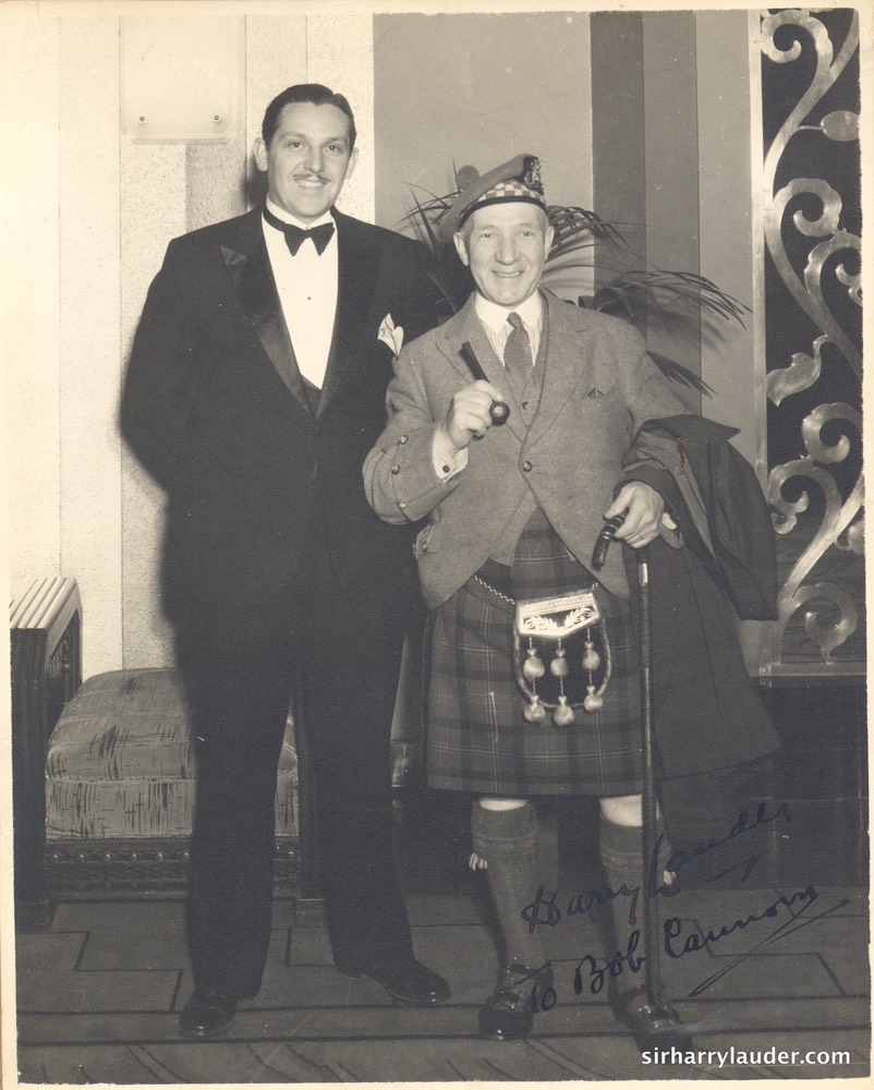 Sir Harry Photo Inscribed to Bob Cannors? Undated