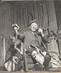 Sir Harry Seated In Curio Room Lauder Ha' Undated
