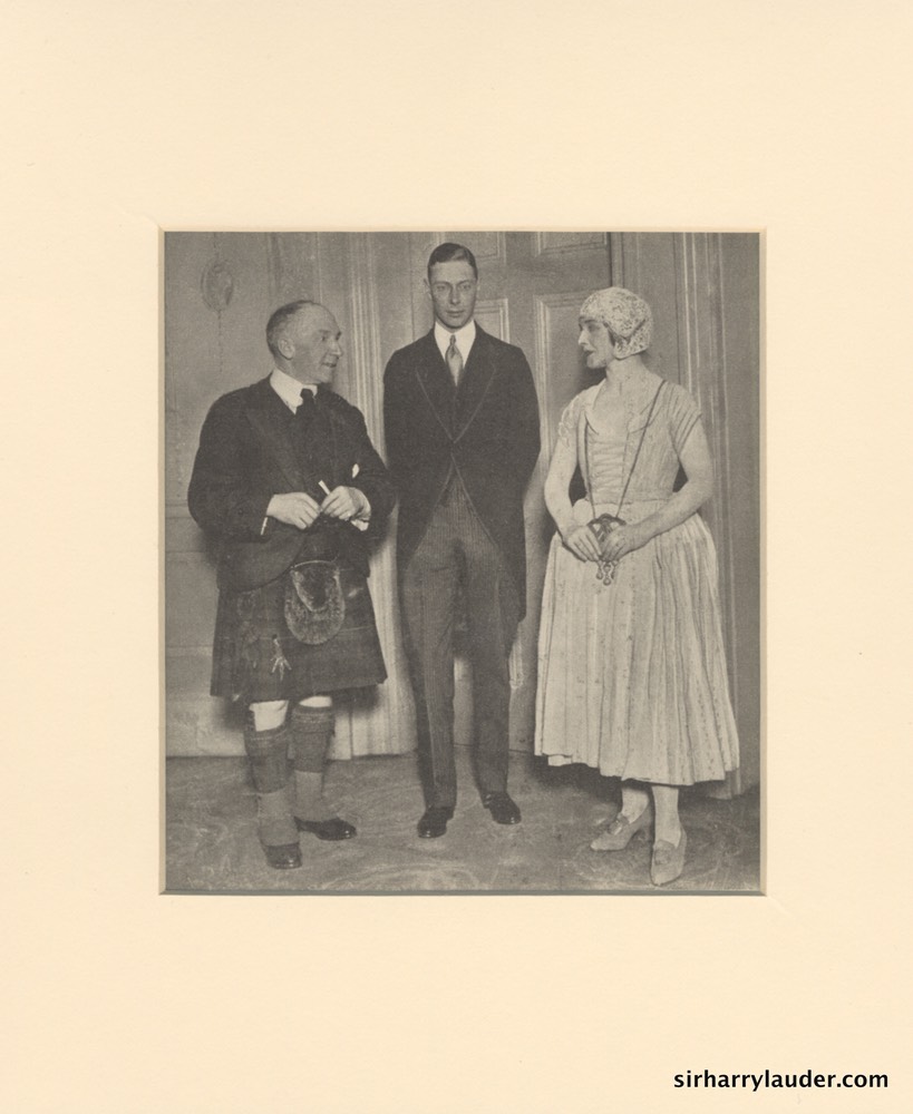 Sir Harry With King George VI & Maggie Teyte 1935?