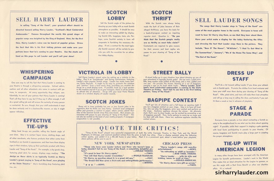 Song Of The Road Marketing Poster -3
