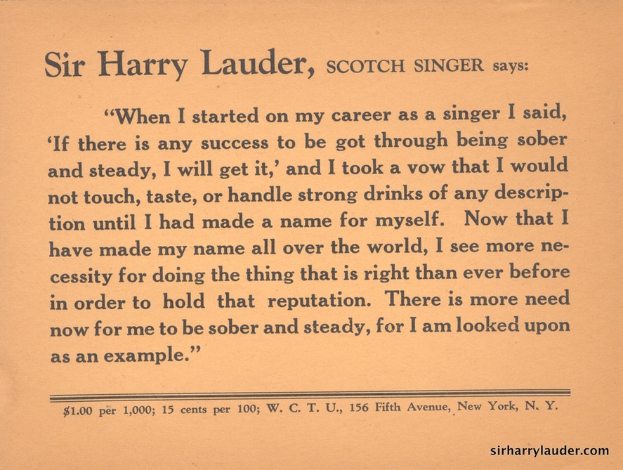Temperance Flyer WCTU ***** Undated 