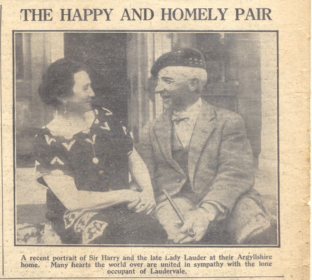 The Bulletin Newspaper Lady Lauders Funeral Aug 4 1927 -3