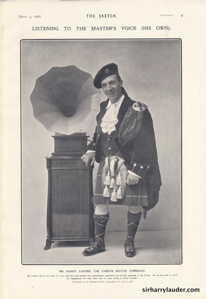 The Sketch Magazine With Gramophone Sept 5 1906