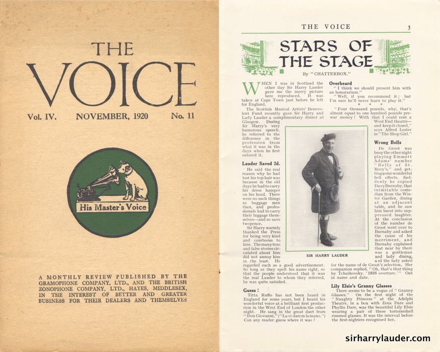 The Voice Magazine November 1920
