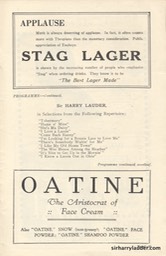 Theatre Royal Sydney Programme Booklet July 4 1925 -6