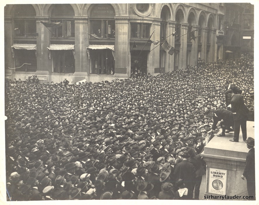 Wall Street Liberty Bond Rally 2 Undated Prob Oct 1917