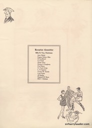 William Morris Friar's Club Dinner Programme April 28 1918 -05
