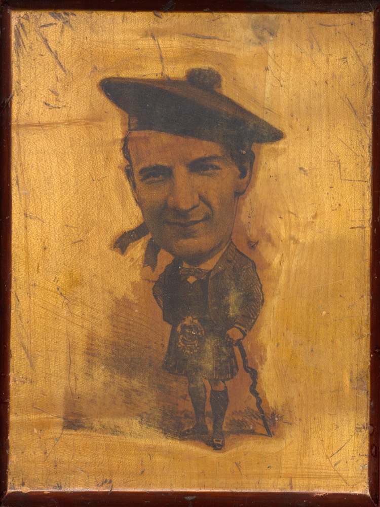 Wood Lauder Plaque Unknown Maker Undated